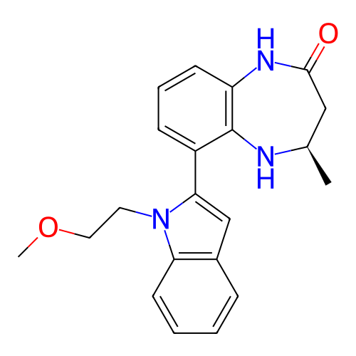 Chemical structure of BindingDB Monomer ID 349225