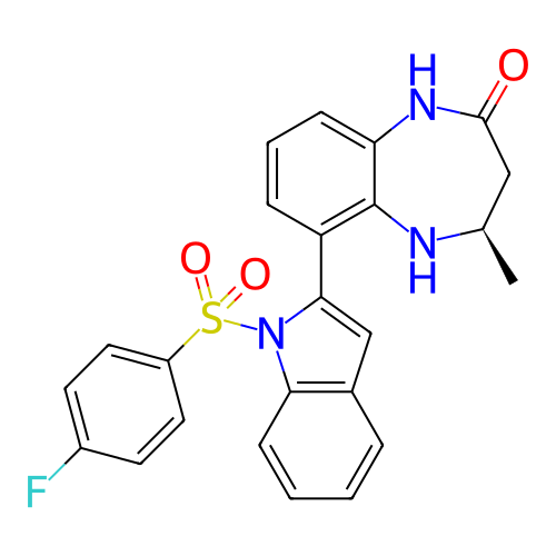 Chemical structure of BindingDB Monomer ID 349236