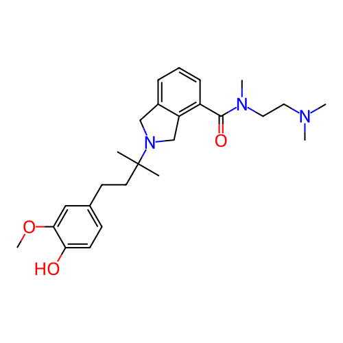 Chemical structure of BindingDB Monomer ID 349563