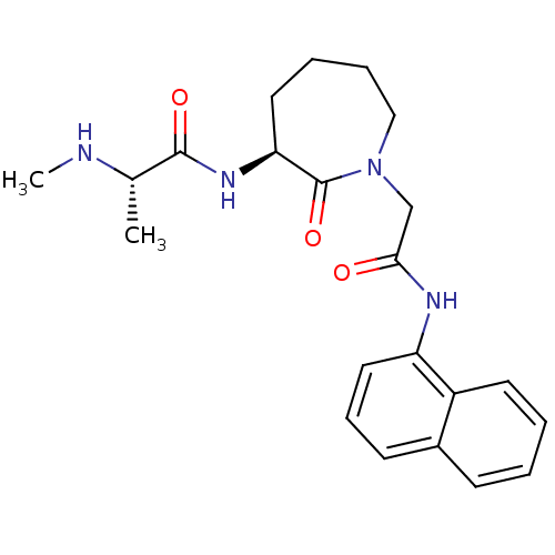 Chemical structure of BindingDB Monomer ID 44304