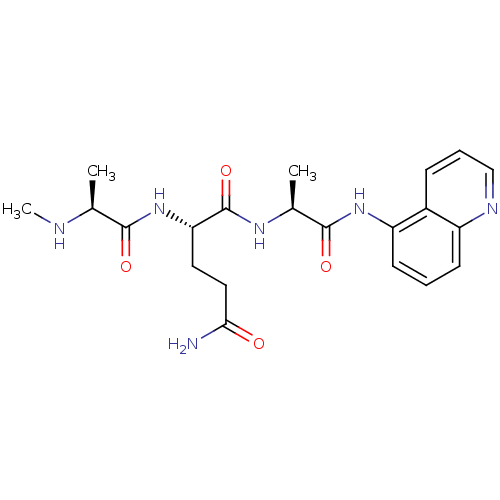 Chemical structure of BindingDB Monomer ID 44342