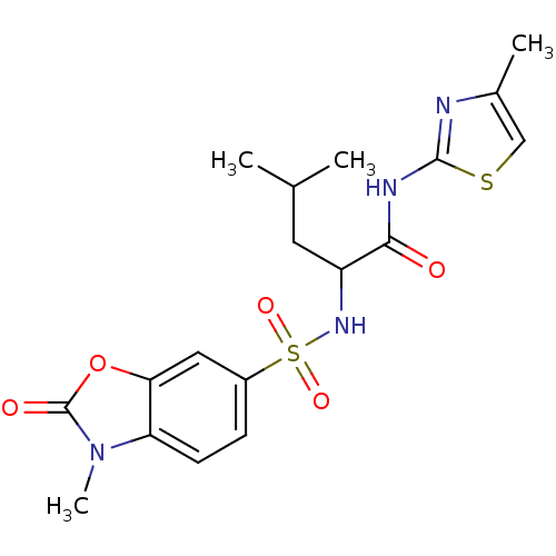 Chemical structure of BindingDB Monomer ID 45412