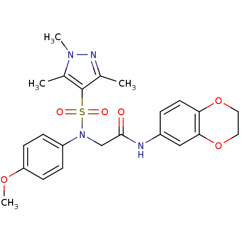 Chemical structure of BindingDB Monomer ID 45414