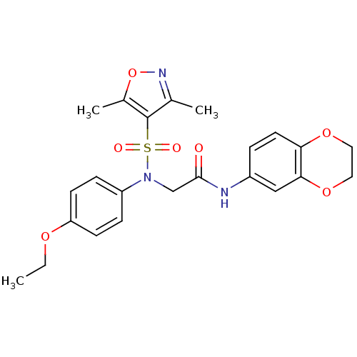 Chemical structure of BindingDB Monomer ID 45421