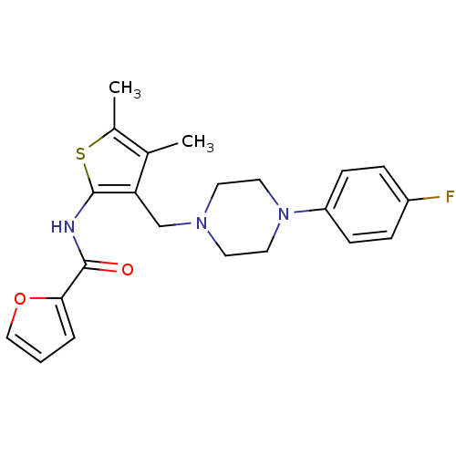 Chemical structure of BindingDB Monomer ID 45507