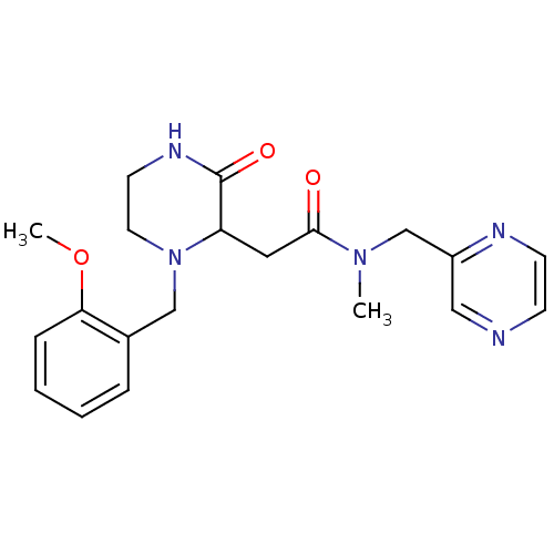 Chemical structure of BindingDB Monomer ID 45616