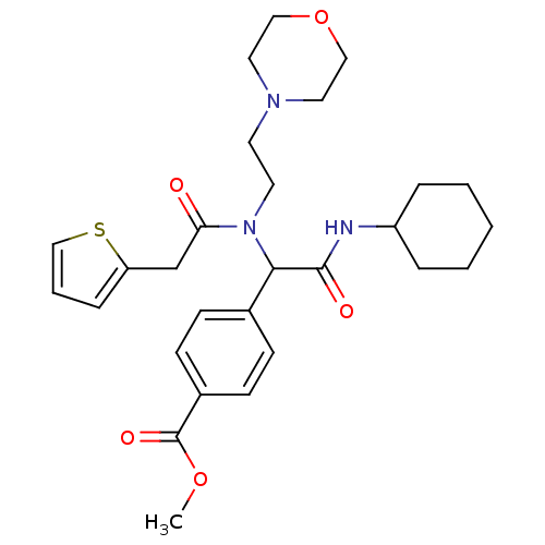 Chemical structure of BindingDB Monomer ID 45637