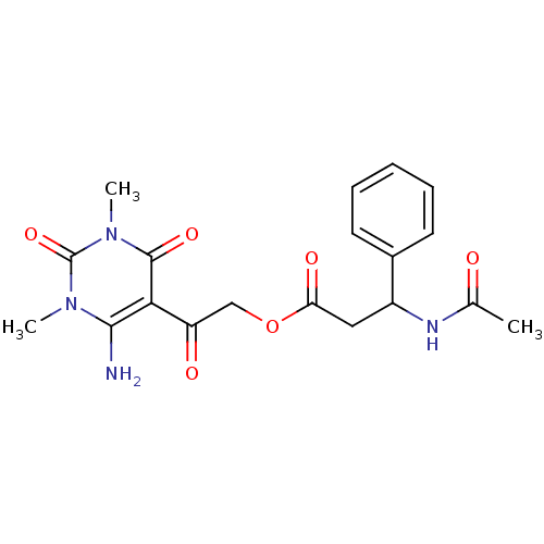 Chemical structure of BindingDB Monomer ID 45664