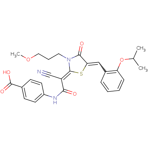 Chemical structure of BindingDB Monomer ID 45722