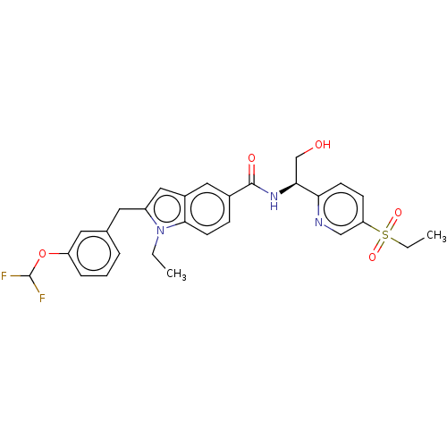 Chemical structure of BindingDB Monomer ID 416421