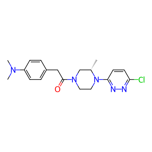 Chemical structure of BindingDB Monomer ID 437174