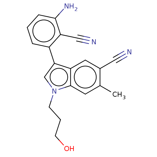 Chemical structure of BindingDB Monomer ID 439054