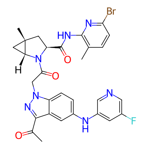 Chemical structure of BindingDB Monomer ID 443495