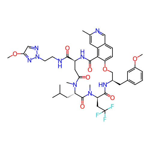 Chemical structure of BindingDB Monomer ID 487307