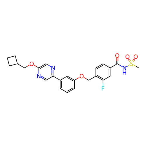 Chemical structure of BindingDB Monomer ID 499444