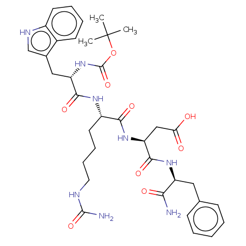 Chemical structure of BindingDB Monomer ID 50007989