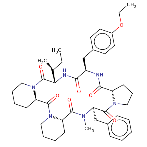 Chemical structure of BindingDB Monomer ID 50013631