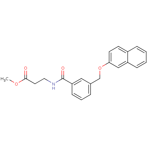 Chemical structure of BindingDB Monomer ID 50022211