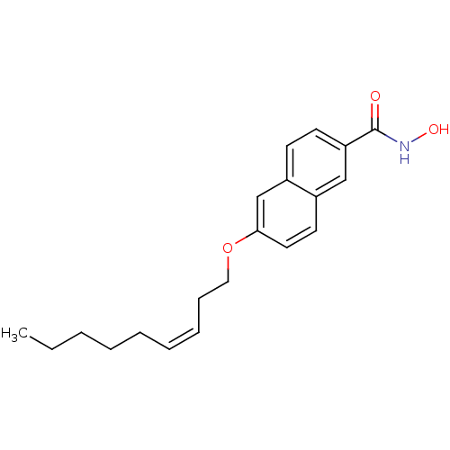 Chemical structure of BindingDB Monomer ID 50025843