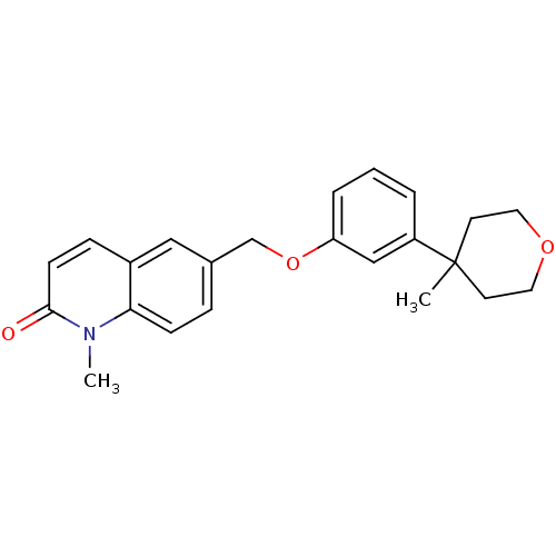 Chemical structure of BindingDB Monomer ID 50043664