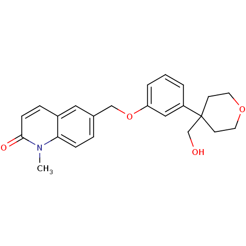 Chemical structure of BindingDB Monomer ID 50043684