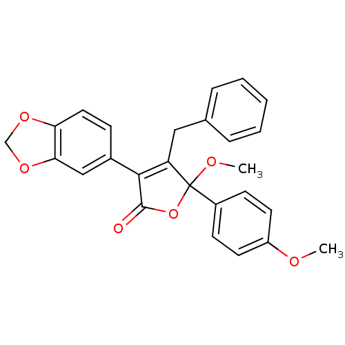 Chemical structure of BindingDB Monomer ID 50057176