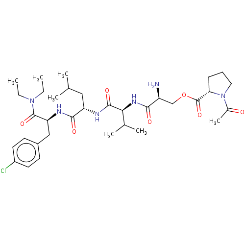 Chemical structure of BindingDB Monomer ID 50068214