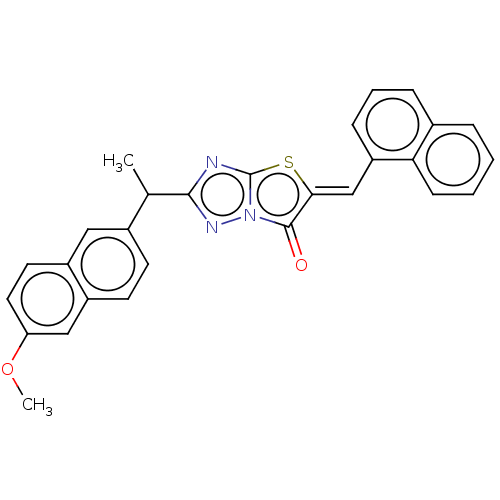 Chemical structure of BindingDB Monomer ID 50068354