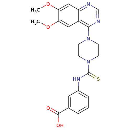 Chemical structure of BindingDB Monomer ID 50115318