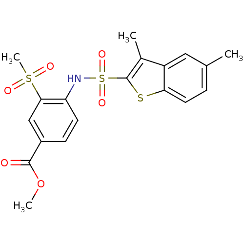 Chemical structure of BindingDB Monomer ID 50135497