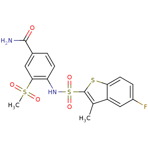 Chemical structure of BindingDB Monomer ID 50135498