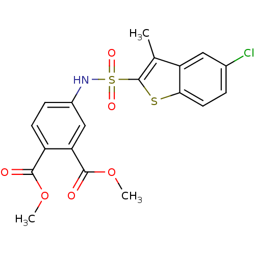Chemical structure of BindingDB Monomer ID 50135500