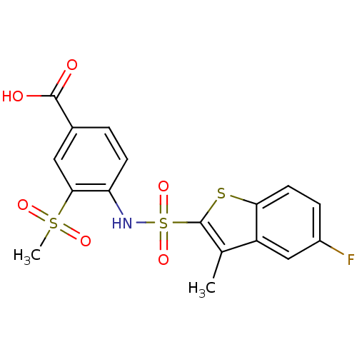 Chemical structure of BindingDB Monomer ID 50135508
