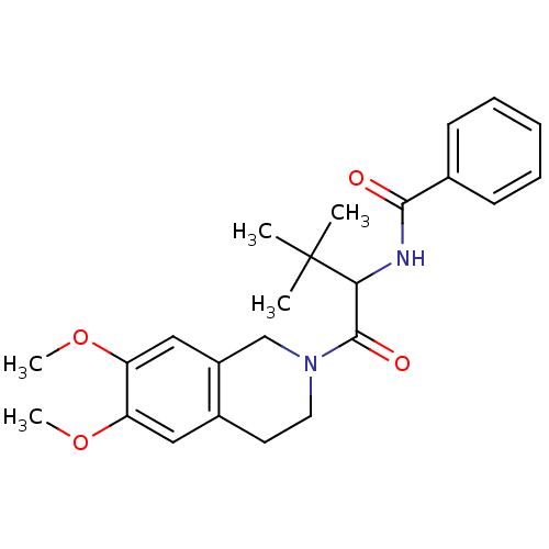 Chemical structure of BindingDB Monomer ID 50136709