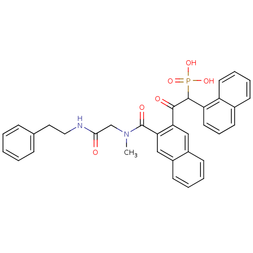 Chemical structure of BindingDB Monomer ID 50139743