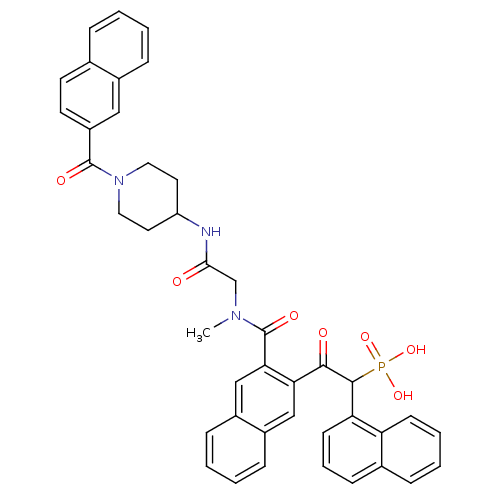 Chemical structure of BindingDB Monomer ID 50139744