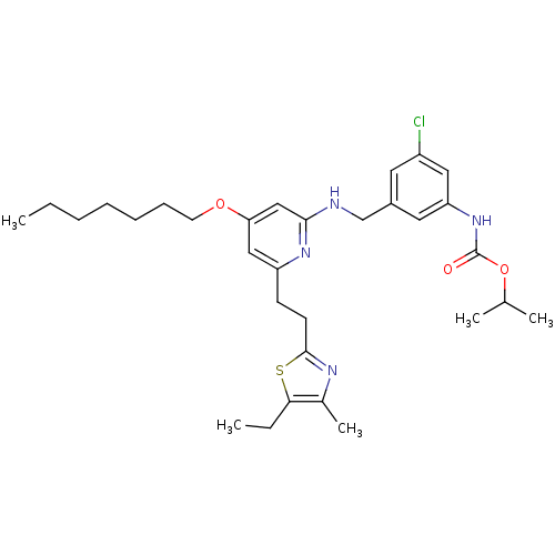 Chemical structure of BindingDB Monomer ID 50142780