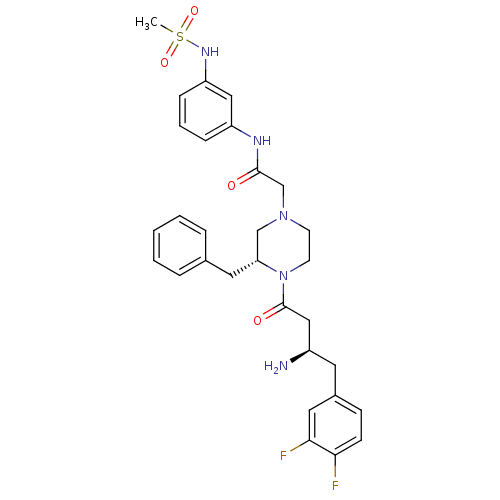 Chemical structure of BindingDB Monomer ID 50151828