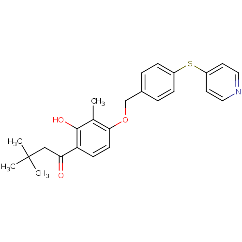 Chemical structure of BindingDB Monomer ID 50155696