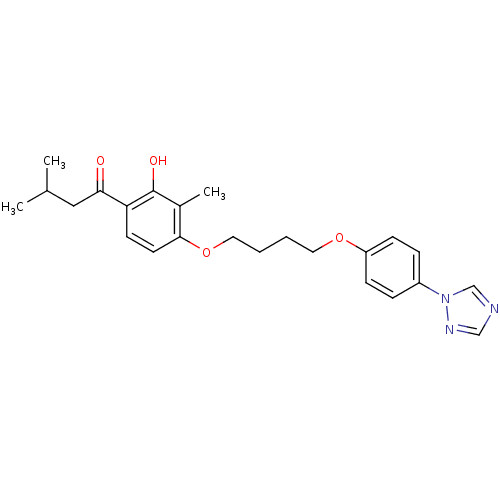 Chemical structure of BindingDB Monomer ID 50155707