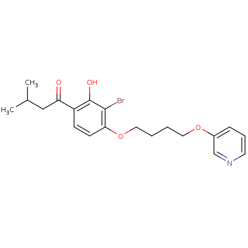 Chemical structure of BindingDB Monomer ID 50155710