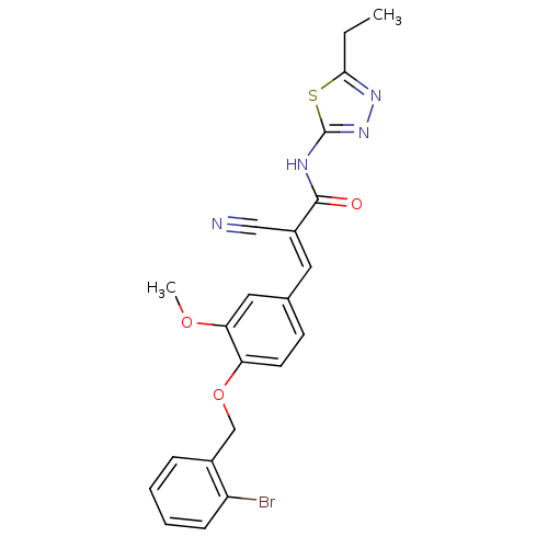 Chemical structure of BindingDB Monomer ID 50155816