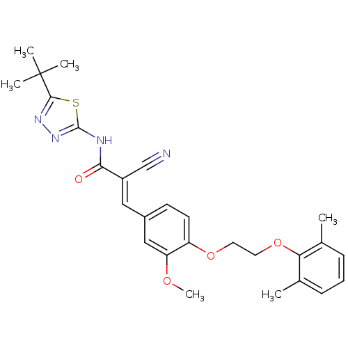 Chemical structure of BindingDB Monomer ID 50155819