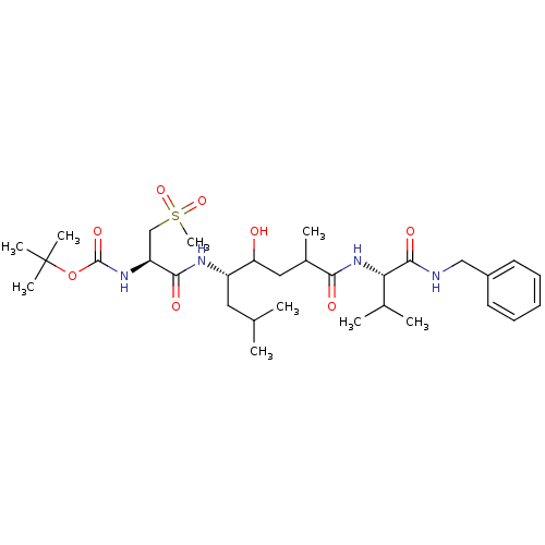 Chemical structure of BindingDB Monomer ID 50155995