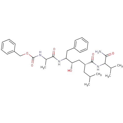 Chemical structure of BindingDB Monomer ID 50155996