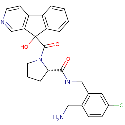 Chemical structure of BindingDB Monomer ID 50164257