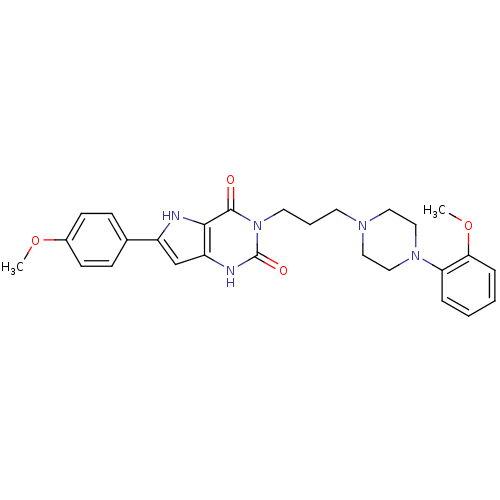 Chemical structure of BindingDB Monomer ID 50164345