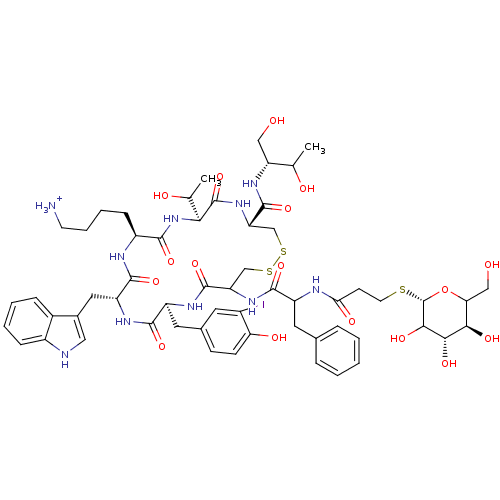 Chemical structure of BindingDB Monomer ID 50165173