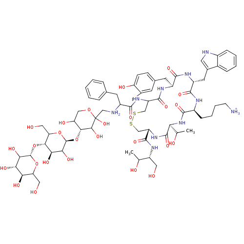 Chemical structure of BindingDB Monomer ID 50165174