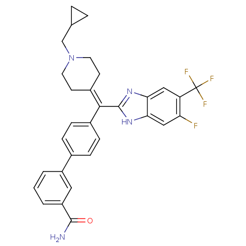 Chemical structure of BindingDB Monomer ID 50186836